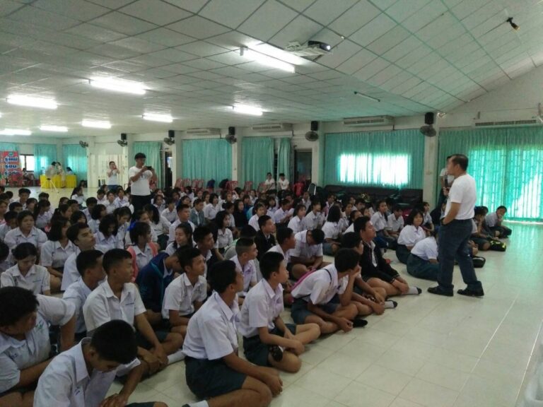 โครงการเครือข่ายร่วมมือทางวิชาการคณะวิทยาศาสตร์มหาวิทยาลัยราชภัฎสกลนคร กับโรงเรียนห้วยผึ้งพิทยา